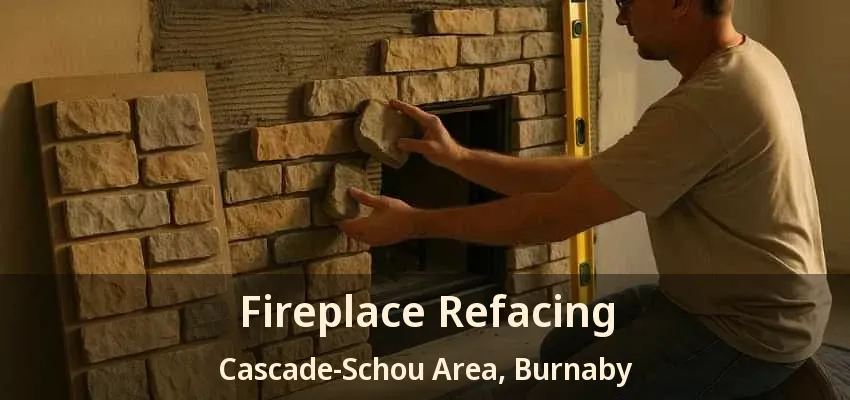 Fireplace Refacing Cascade-Schou Area, Burnaby - BC
