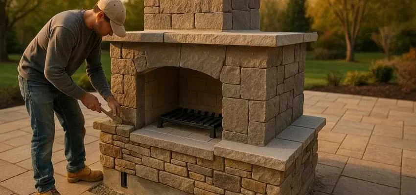 Fireplace Rebuild in Burnaby